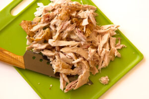 Shredded chicken