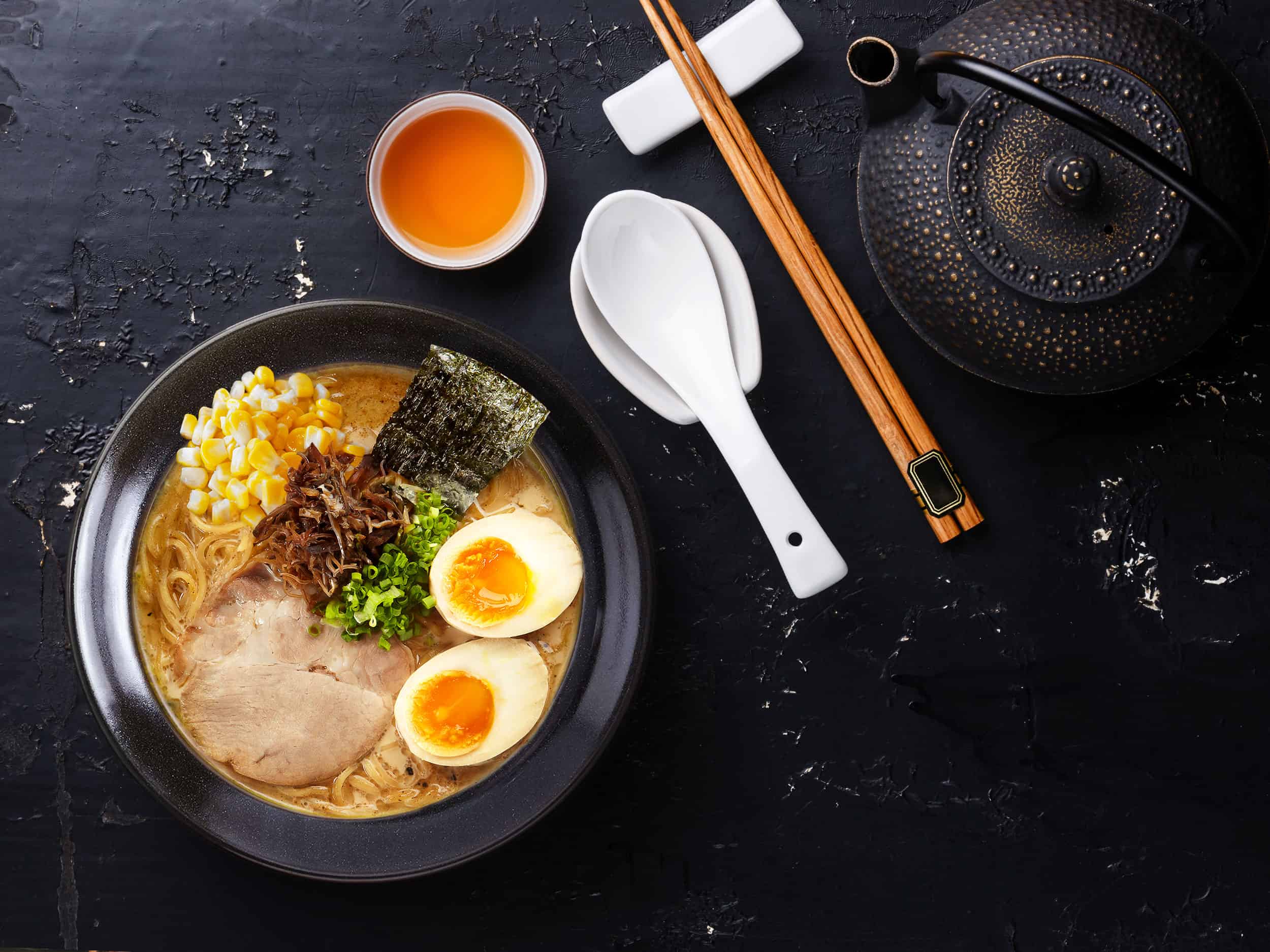 TONKOTSU RAMEN WITH PORK BELLY