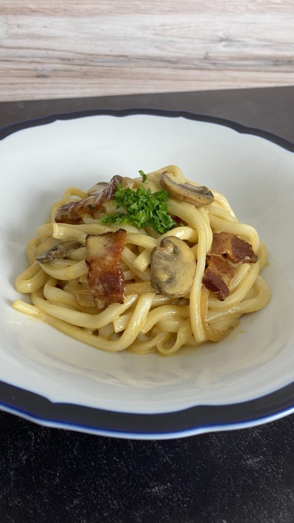 Udon Carbonara Recipe