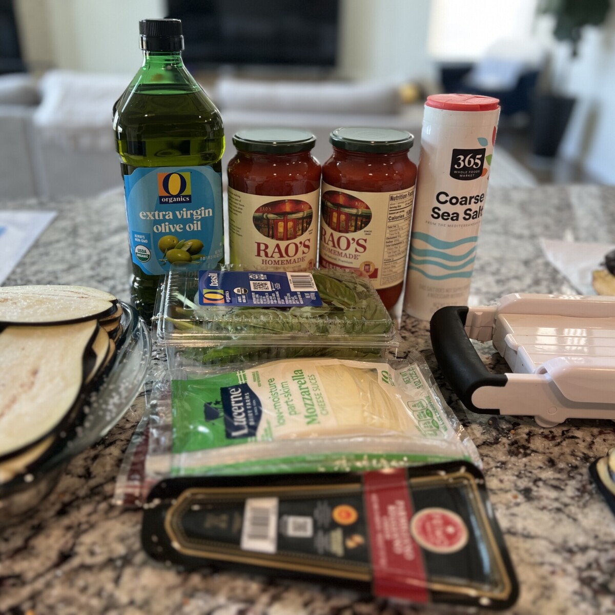 Eggplant parmesan recipe ingredients